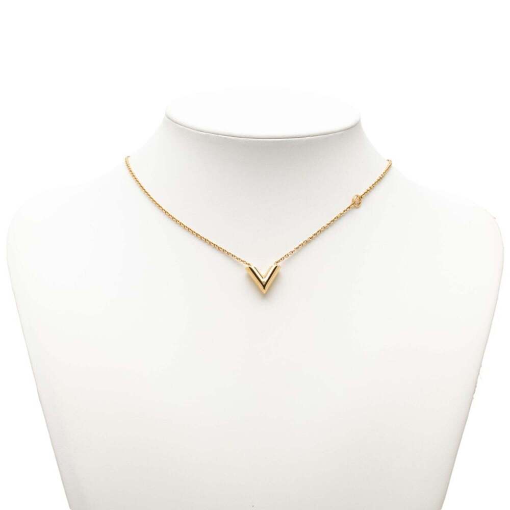 LOUIS VUITTON Gold Necklace - Picture 7 of 7